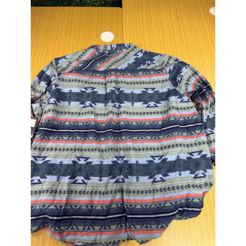 Noble Outfitters Shacket Women 3XL Brawny Aztec Southwest Shirt Jacket Flannel - Picture 7 of 7